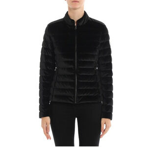 COLMAR ORIGINALS Black‎ Velvet Puffer Jacket Duck Down Size 46 / US 10
